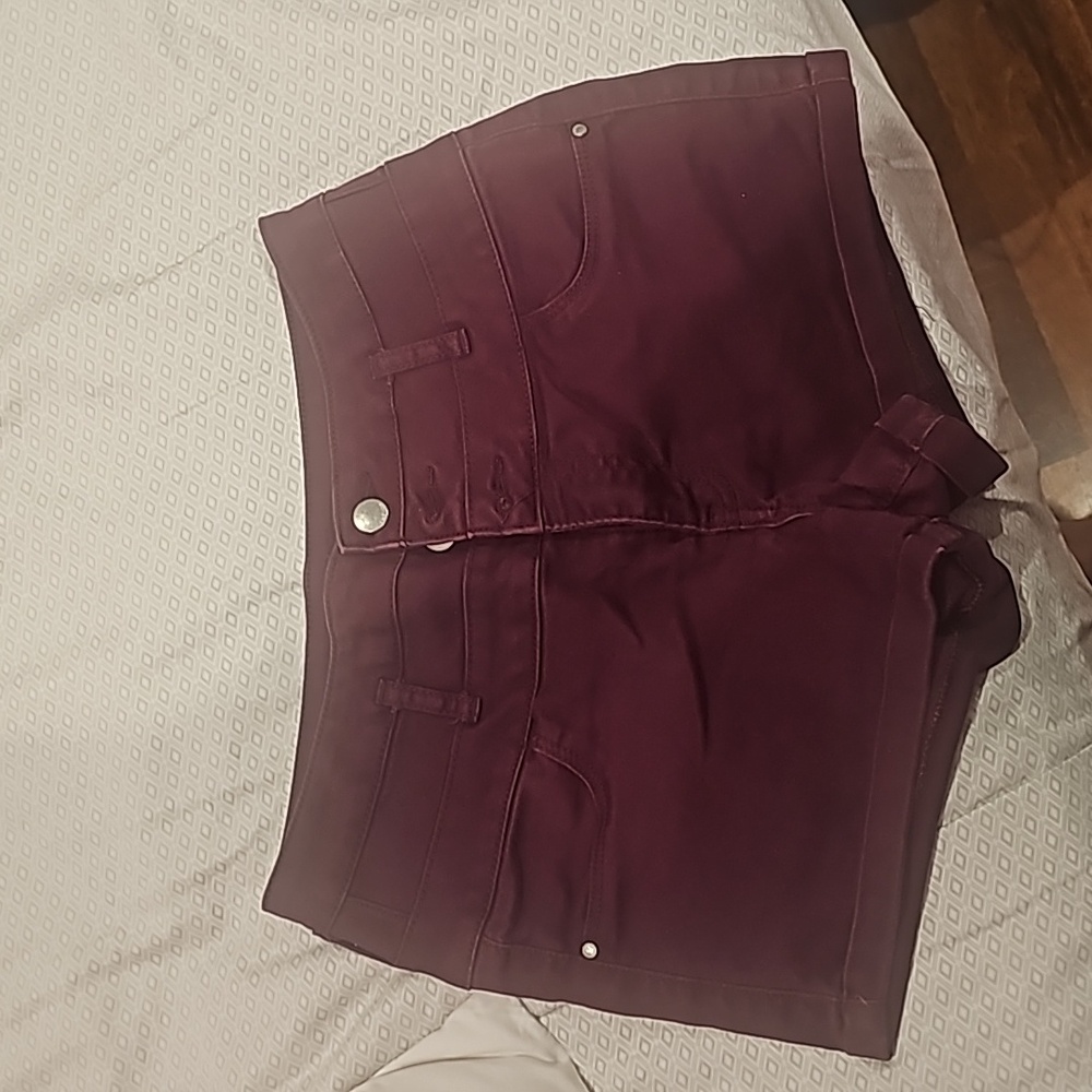 Extra high waisted shorts